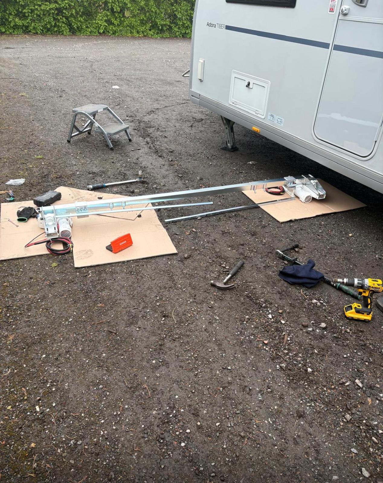 Caravan servicing by JCS