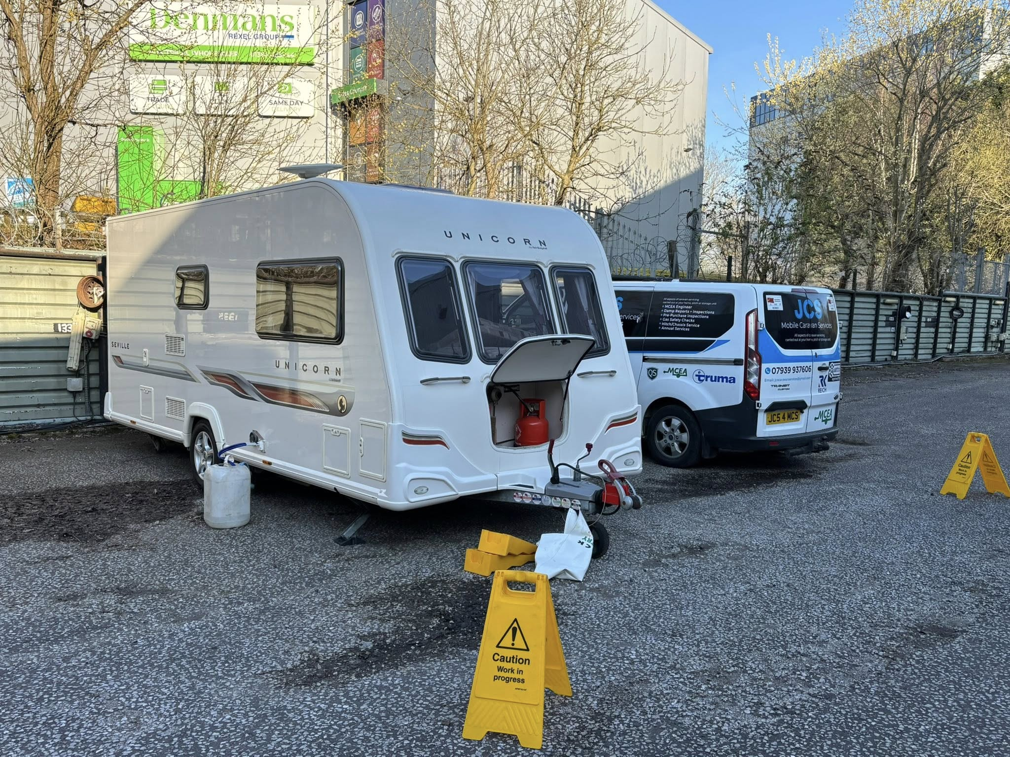 Caravan service work by JCS
